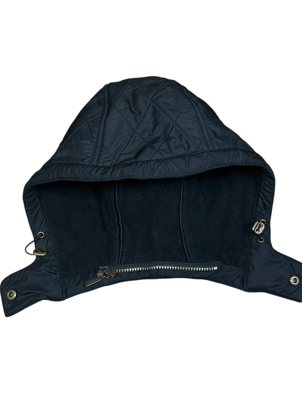 Barbour Black Replacement Hood Quilted Woman's Coast Jacket - Picture 5 of 7